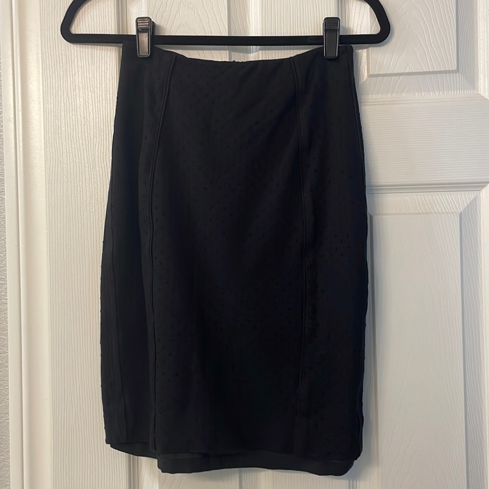 WHBM Polka Dot Pencil skirt